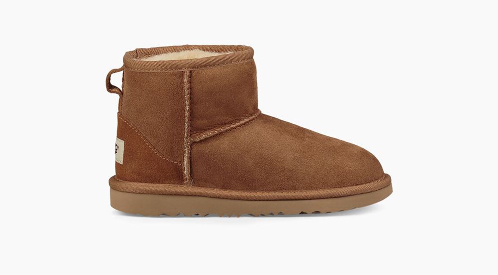 Ugg Boots Canada - Ugg Kids' Classic Ii Mini Brown